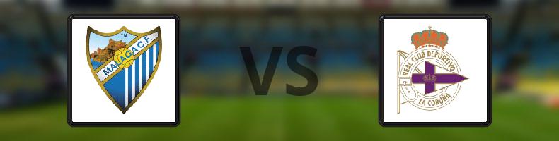Malaga - Deportivo La Coruna odds, speltips, resultat i La Liga