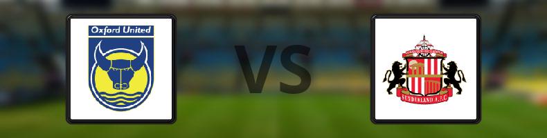 Oxford Utd - Sunderland odds, speltips, resultat i FA-cupen