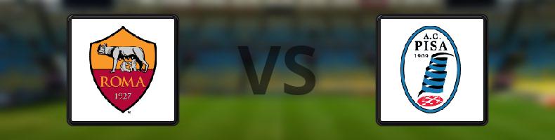 Roma - Pisa odds, speltips, resultat i Serie A