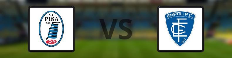 Pisa - Empoli odds, speltips, resultat i Coppa Italia