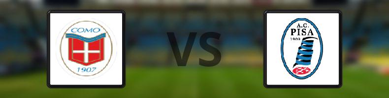 Como - Pisa odds, speltips, resultat i Serie A