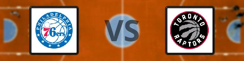 Philadelphia 76ers - Toronto Raptors odds, speltips, resultat i NBA