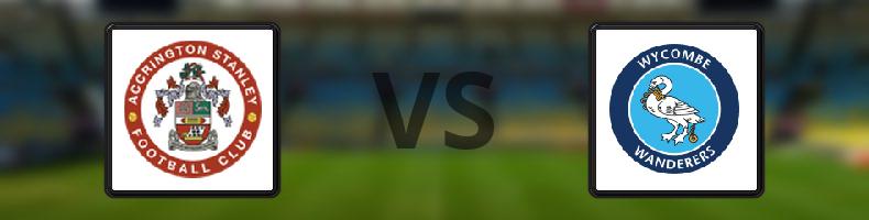 Accrington Stanley - Wycombe odds, speltips, resultat i FA-cupen