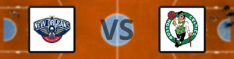New Orleans Pelicans - Boston Celtics odds, speltips, resultat i NBA