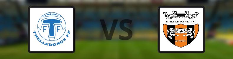 Trelleborgs FF - Kristianstads FF odds, speltips, resultat i Division 1
