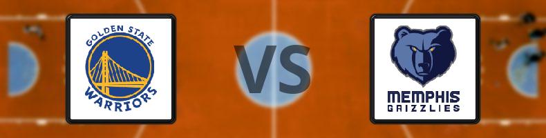 Golden State Warriors - Memphis Grizzlies odds, speltips, resultat i NBA