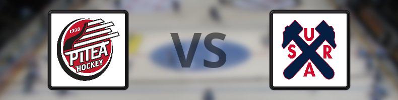 Piteå HC - Surahammars IF odds, speltips, resultat i HockeyEttan