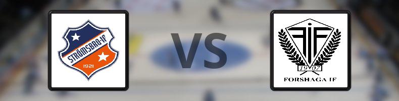Strömsbro IF - Forshaga IF odds, speltips, resultat i HockeyEttan