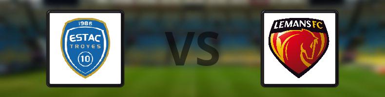Troyes - Le Mans odds, speltips, resultat i Ligue 1