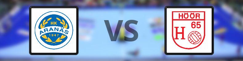 HK Aranäs - H 65 Höör odds, speltips, resultat i Handbollsligan damer