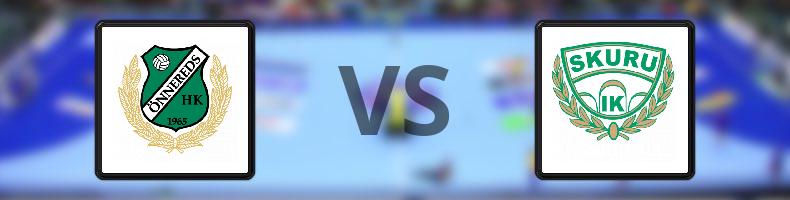 Önnereds HK - Skuru IK odds, speltips, resultat i Handbollsligan damer