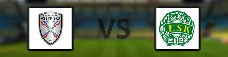 Assyriska - Enköping odds, speltips, resultat i Division 1