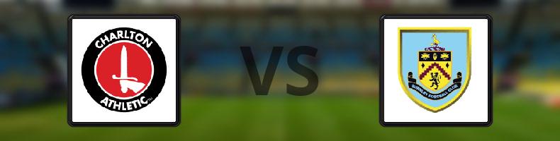 Charlton - Burnley odds, speltips, resultat i EFL Championship