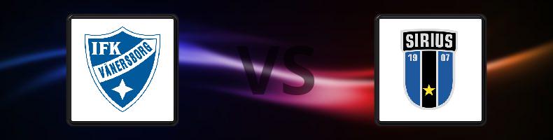 IFK Vänersborg - IK Sirius odds, speltips, resultat i Elitserien