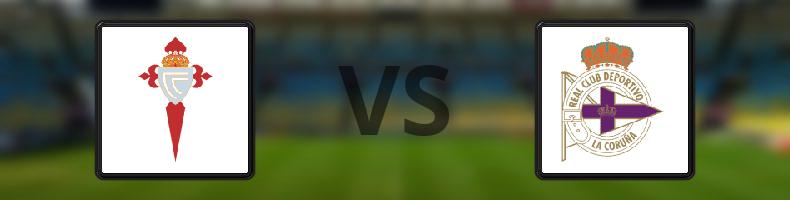Celta Vigo - Deportivo La Coruna odds, speltips, resultat i La Liga