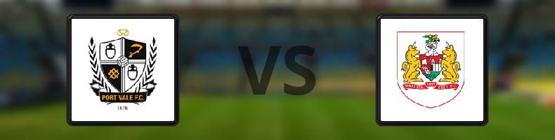 Port Vale - Bristol City odds, speltips, resultat i FA-cupen