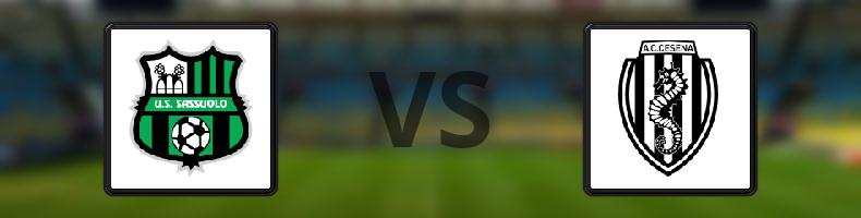 Sassuolo - Cesena odds, speltips, resultat i Coppa Italia