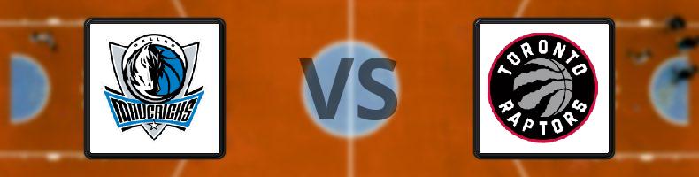 Dallas Mavericks - Toronto Raptors odds, speltips, resultat i NBA