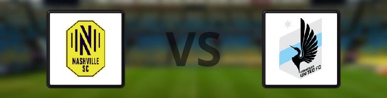 Nashville - Minnesota United odds, speltips, resultat i MLS
