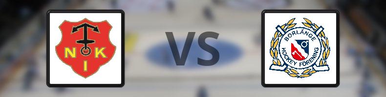Norrtälje IK - Borlänge HF odds, speltips, resultat i HockeyEttan