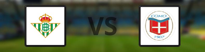 Real Betis - Como odds, speltips, resultat i Champions League