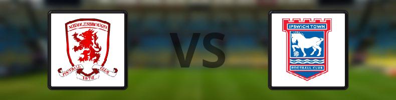 Middlesbrough - Ipswich odds, speltips, resultat i EFL Championship