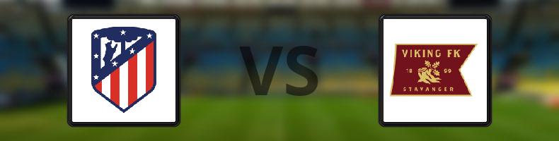 Atlético Madrid - Viking Stavanger odds, speltips, resultat i Champions League