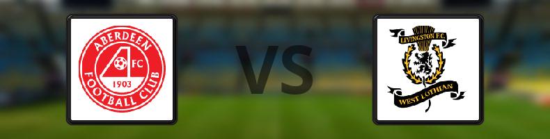 Aberdeen - Livingston odds, speltips, resultat i Skotska Premiership