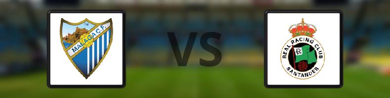 Malaga - Racing Santander odds, speltips, resultat i La Liga