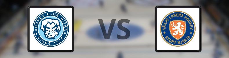 HK Nitra - Växjö Lakers odds, speltips, resultat i CHL