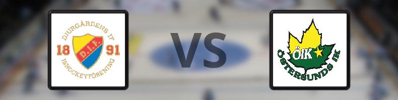 Djurgården - Östersunds IK odds, speltips, resultat i HockeyAllsvenskan