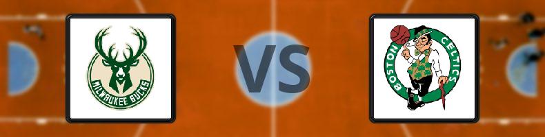 Milwaukee Bucks - Boston Celtics odds, speltips, resultat i NBA