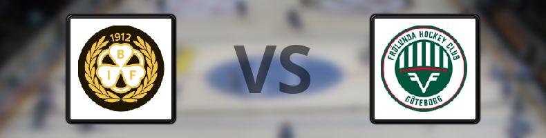 Brynäs - Frölunda odds, speltips, resultat i SHL