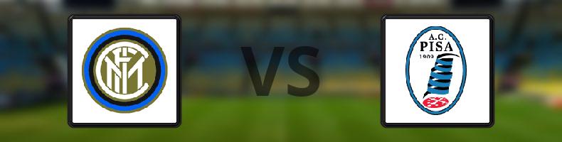 Inter - Pisa odds, speltips, resultat i Serie A