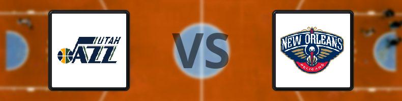 Utah Jazz - New Orleans Pelicans odds, speltips, resultat i NBA