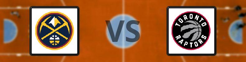 Denver Nuggets - Toronto Raptors odds, speltips, resultat i NBA