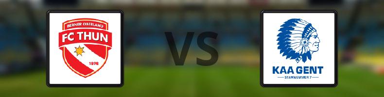 Thun - AA Gent odds, speltips, resultat i Conference League