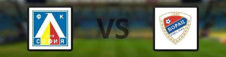 Levski Sofia - Borac Banja Luka odds, speltips, resultat i Champions League