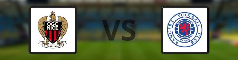 Nice - Rangers odds, speltips, resultat i Europa League