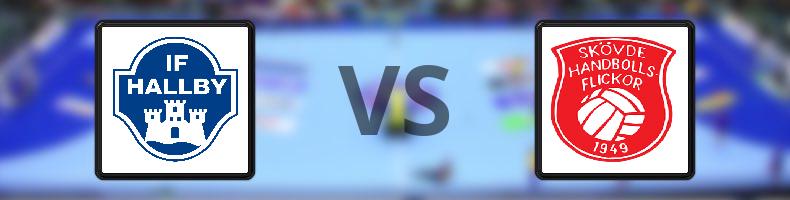 IF Hallby HK - Skövde HF odds, speltips, resultat i Handbollsligan damer