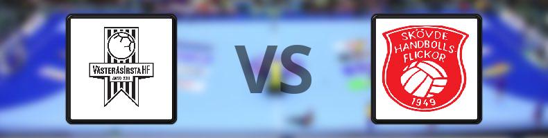 VästeråsIrsta HF - Skövde HF odds, speltips, resultat i Handbollsligan damer