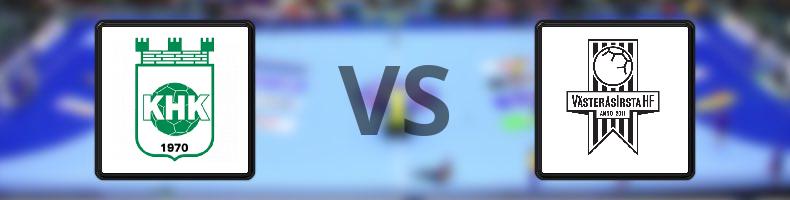 Kungälvs HK - VästeråsIrsta HF odds, speltips, resultat i Handbollsligan damer