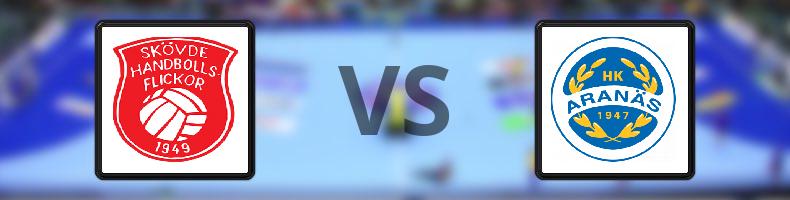 Skövde HF - HK Aranäs odds, speltips, resultat i Handbollsligan damer