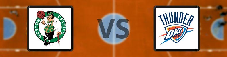 Boston Celtics - Oklahoma City Thunder odds, speltips, resultat i NBA