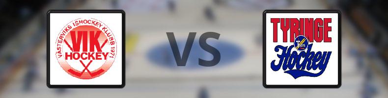 Västerviks IK - Tyringe SoSS odds, speltips, resultat i HockeyEttan