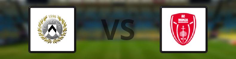 Udinese - Monza odds, speltips, resultat i Serie A