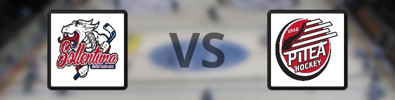 Sollentuna HC - Piteå HC odds, speltips, resultat i HockeyEttan