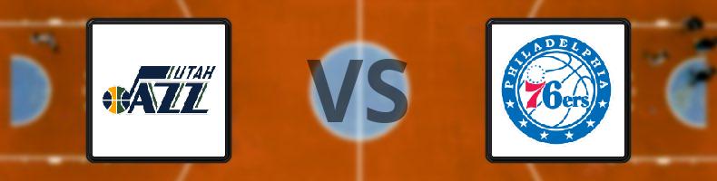 Utah Jazz - Philadelphia 76ers odds, speltips, resultat i NBA