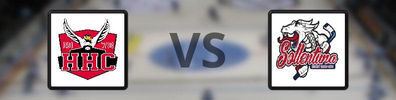 Hudiksvalls HC - Sollentuna HC odds, speltips, resultat i HockeyEttan