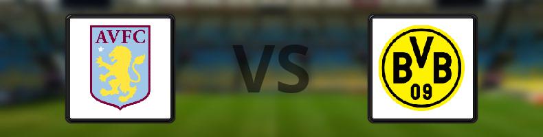 Aston Villa - Borussia Dortmund odds, speltips, resultat i Champions League